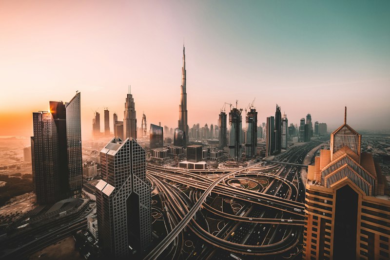 Dubai skyline business